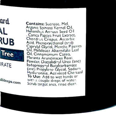 Men’s Face and Beard Charcoal Honey Scrub